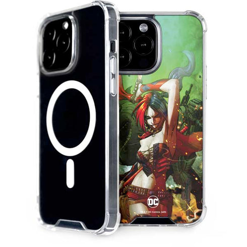 DC Comics Harley Quinn Suicide Squad Vol 1 Cover New 52 iPhone Cases
